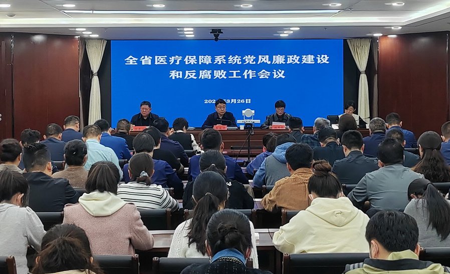 全省医保系统党风廉政建设和反腐败工作会议召开